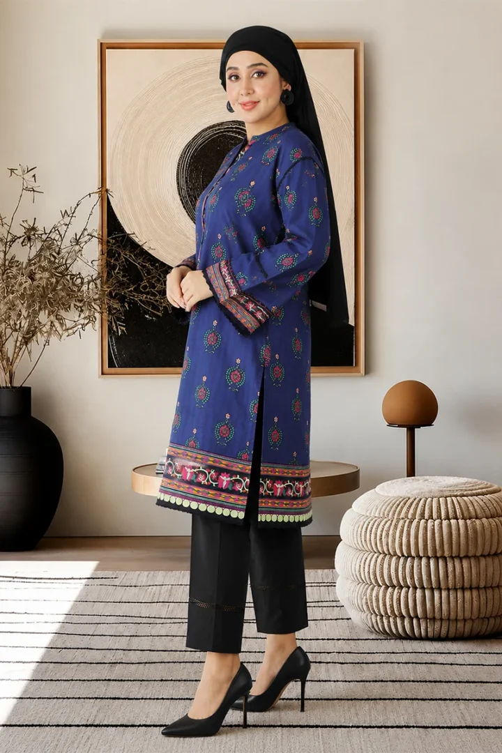EMINENT EMBROIDERED LAWN KURTI - Image 4