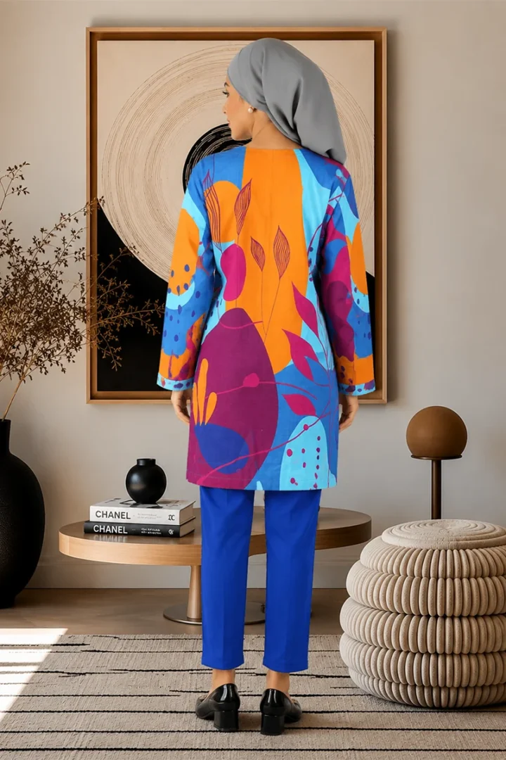 EMINENT PRINTED KHADDAR KURTI - Image 2